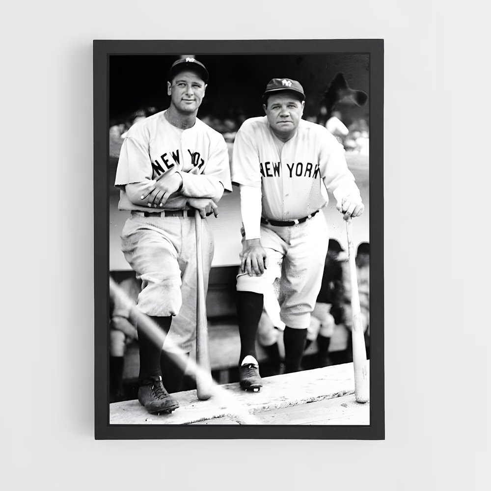 Poster Legend on the Dugout – affiche Baseball (vue 2)